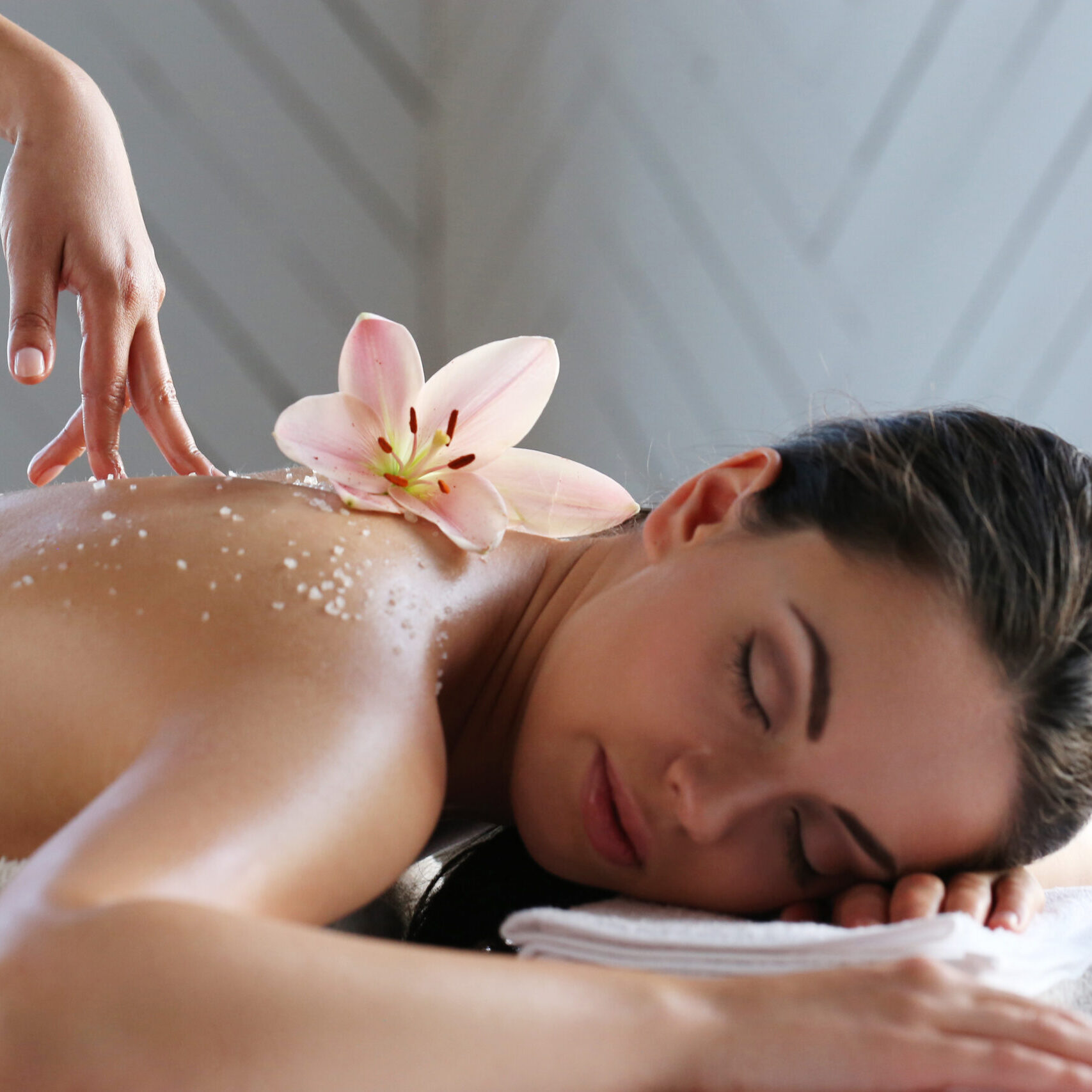 Beauty and spa Beauty. Girl in the spa salon
